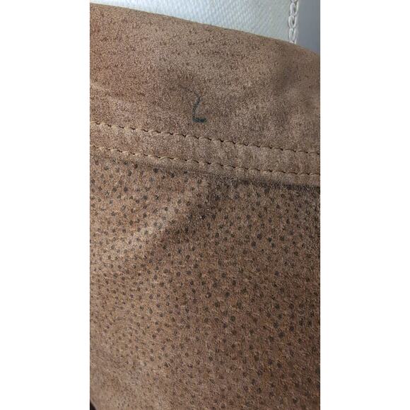 Vintage Learsi lg western leather fringe jacket - Picture 10 of 15